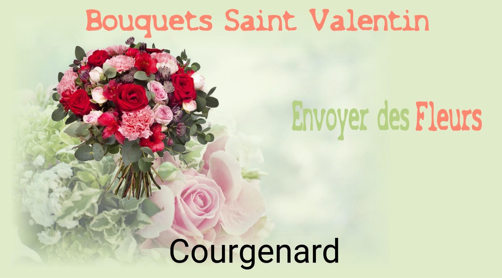 Roses de Saint-Valentin livrées à Courgenard